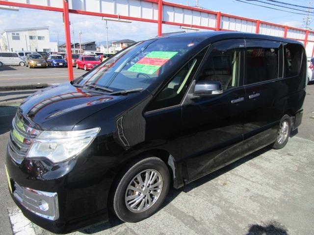 セレナ ライダー Sエディション 1年保証 インテリキー 純正SDナビ フルセグ Bluetooth Bカメラ レーダーB 前後ドラレコ ETC クルーズコントロール 社外アルミ R両側スライド R左パワースライド タイヤ4本新品交換(9枚目)