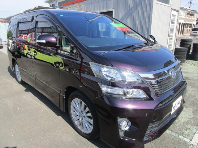 ヴェルファイア 2.4Z 1年保証 社外SDナビ CD DVD フルセグ Bluetooth Bカメラ 社外シートカバー レーダー探知機 ETC USB 純正アルミ クリアランスソナー 3列シート R両側パワースライド HID(8枚目)