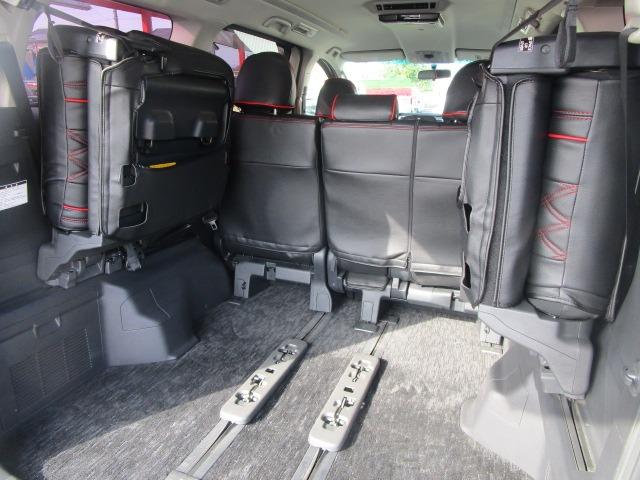 ヴェルファイア 2.4Z 1年保証 社外SDナビ CD DVD フルセグ Bluetooth Bカメラ 社外シートカバー レーダー探知機 ETC USB 純正アルミ クリアランスソナー 3列シート R両側パワースライド HID(25枚目)