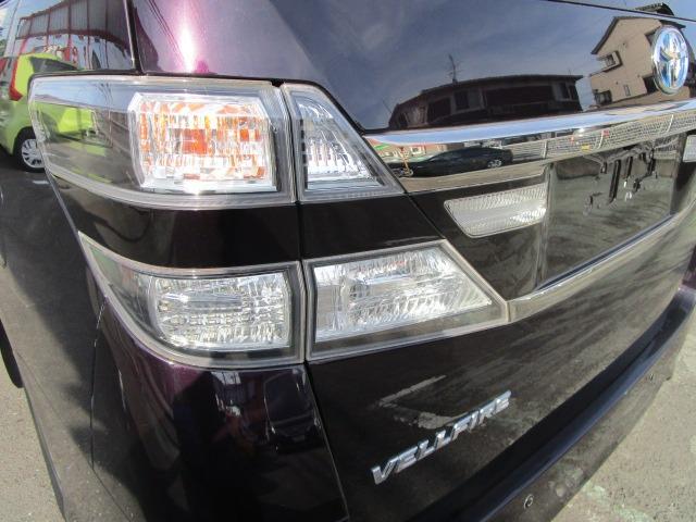 ヴェルファイア 2.4Z 1年保証 社外SDナビ CD DVD フルセグ Bluetooth Bカメラ 社外シートカバー レーダー探知機 ETC USB 純正アルミ クリアランスソナー 3列シート R両側パワースライド HID(56枚目)