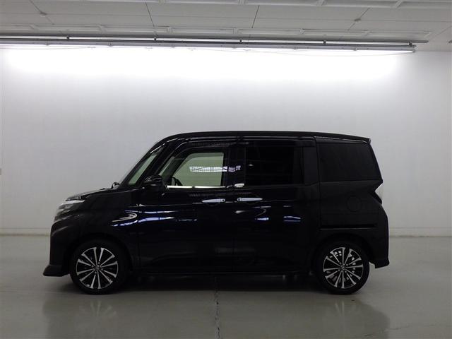 ルーミー カスタムG-T 衝突被害軽減システム メモリーナビ フルセグ バックカメラ ETC ドラレコ CD ミュージックプレイヤー接続可 DVD再生 オートクルーズコントロール LEDヘッドランプ 両側電動スライド キーレス(3枚目)