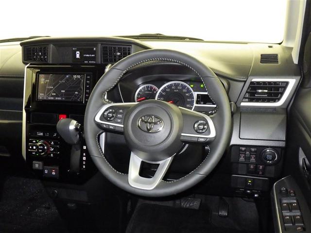 ルーミー カスタムG-T 衝突被害軽減システム メモリーナビ フルセグ バックカメラ ETC ドラレコ CD ミュージックプレイヤー接続可 DVD再生 オートクルーズコントロール LEDヘッドランプ 両側電動スライド キーレス(7枚目)