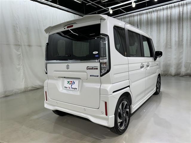 スペーシアカスタム ハイブリッドXSターボ 衝突被害軽減システム メモリーナビ フルセグ バックカメラ オートクルーズコントロール LEDヘッドランプ 両側電動スライド スマートキー キーレス アイドリングストップ ハイブリッド(6枚目)