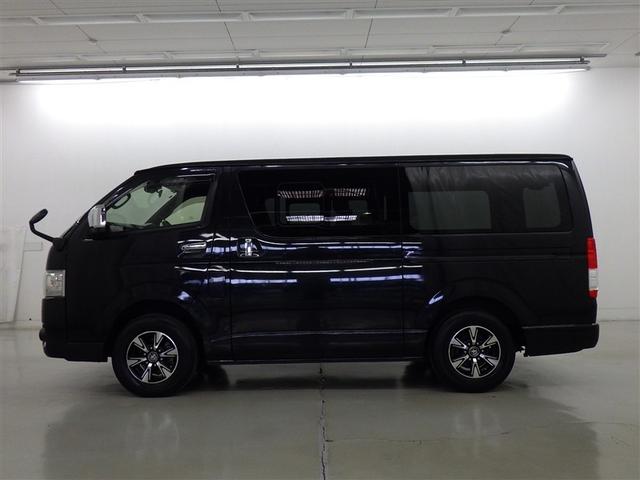 ハイエースバン スーパーＧＬ　ダークプライムＩＩ　衝突被害軽減システム　メモリーナビ　フルセグ　バックカメラ　ＥＴＣ　ドラレコ　ＣＤ　ミュージックプレイヤー接続可　ＬＥＤヘッドランプ　スマートキー　キーレス　４ＷＤ　ディーゼル（4枚目）