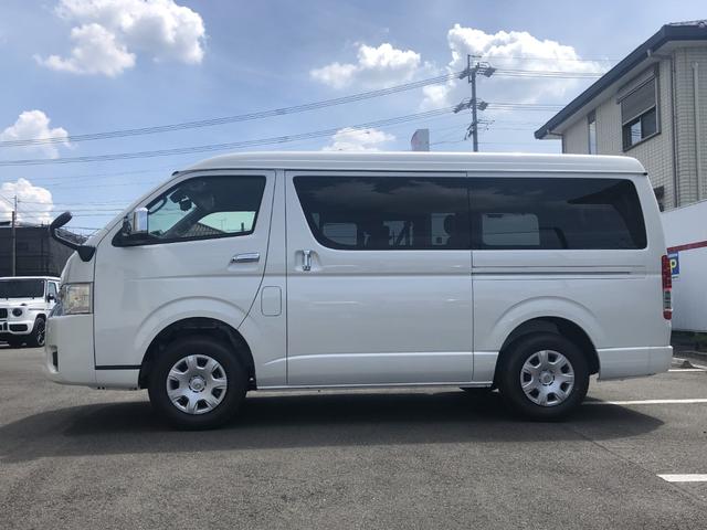 ハイエースワゴン ＧＬ　衝突被害軽減ブレーキ／全方位カメラ対応／ビルトインＥＴＣ／デジタルインナーミラー／スマートキー／ＬＥＤオートヘッドライト／クリアランスソナー／左側電動スライドドア／４列１０人乗（6枚目）