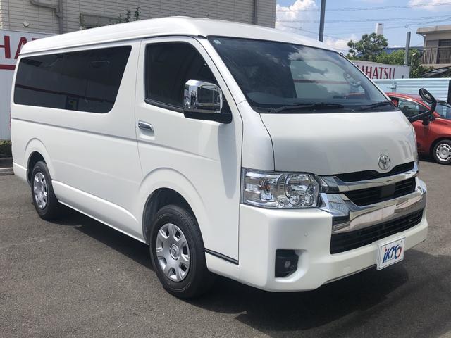 ハイエースワゴン ＧＬ　衝突被害軽減ブレーキ／全方位カメラ対応／ビルトインＥＴＣ／デジタルインナーミラー／スマートキー／ＬＥＤオートヘッドライト／クリアランスソナー／左側電動スライドドア／４列１０人乗（7枚目）