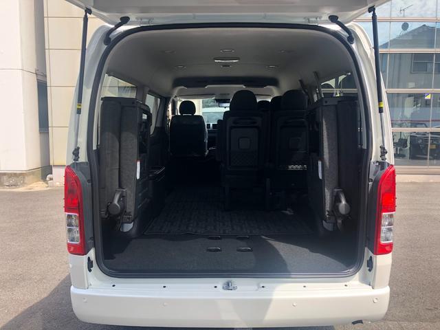ハイエースワゴン ＧＬ　衝突被害軽減ブレーキ／全方位カメラ対応／ビルトインＥＴＣ／デジタルインナーミラー／スマートキー／ＬＥＤオートヘッドライト／クリアランスソナー／左側電動スライドドア／４列１０人乗（44枚目）