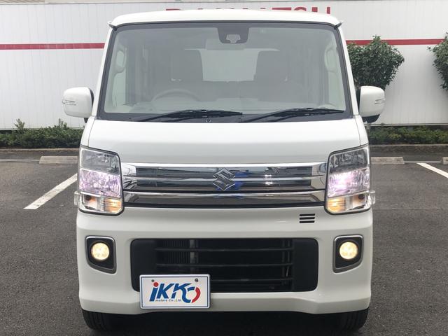 エブリイワゴン ＰＺターボスペシャル　衝突被害軽減ブレーキ／社外ナビ／ＴＶ／ＥＴＣ／ＨＩＤライト／スマートキー／両側パワースライドドア／左側オートステップ／社外１４ｉｎＡＷ（2枚目）