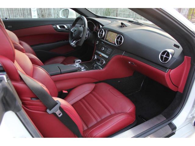 ＳＬ ＳＬ６３　安心の６ヶ月無償保証付　後期型・Ｄ車・左Ｈ・赤革エアーシート・マジックスカイルーフ・ハーマンカードン・カーボンパネル・Ｐトランク・ソフトクローズドア・ロワリング・ハイパーフォージトＦ２０・Ｒ２１ＡＷ・ドラレコ＆レーダー（21枚目）