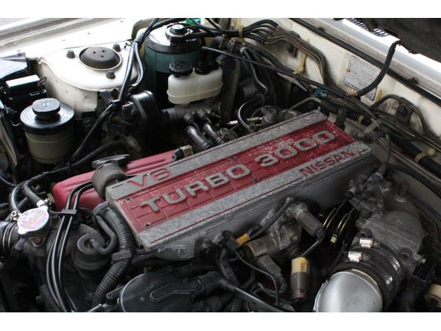 レパード 300ターボ グランドエディション 実走行30180km タイベル交換済・VG30ターボ・フルオリジナル・修復歴なし・ガレージ保管・禁煙車・クルコン・オートエアコン・純正マットガード・純正フロアマット・純正オーディオデッキ・純正15インチアルミ(19枚目)