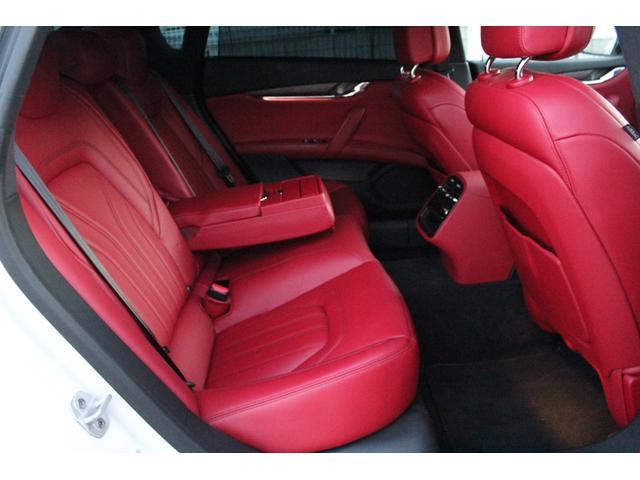 クアトロポルテ 8.4インチ AppleCarPlayナビ レッドレザー D車・SR・コンフォート&アシスタンスPKG・ハーマンカードン・レッドレザー・アダプティブクルーズ・レッドキャリパー・ウラ―ノ20AW・ウッドパネル・フィルム・GPSレーダー&ドラレコ・キャンセラー(26枚目)