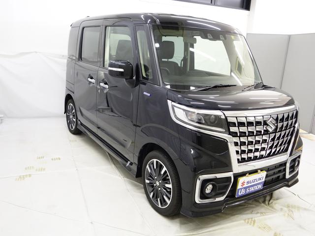 カスタム　ＨＹＢＲＩＤ　ＸＳターボ　３型　旧社用車　認定中古車　新車保証継承　旧社用車　ターボ車　デュアルカメラブレーキサポート　クルーズコントロール　後席両側電動スライドドア　ＬＥＤヘッドライト　オートライト　アルミホイール(42枚目)