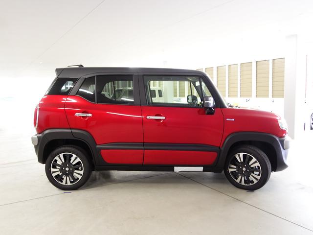 クロスビー ＨＹＢＲＩＤ　ＭＺ　４型　４ＷＤ　　クルーズコントロール　４ＷＤ　　セーフティーサポート　リヤパーキングセンサー　屋根ガンメタツートン　フロアマット付　走行約７００キロ　クルーズコントロール　シートヒーター　　パドルシフト　ステレオレス仕様（8枚目）