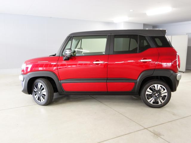 クロスビー ＨＹＢＲＩＤ　ＭＺ　４型　４ＷＤ　　クルーズコントロール　４ＷＤ　　セーフティーサポート　リヤパーキングセンサー　屋根ガンメタツートン　フロアマット付　走行約７００キロ　クルーズコントロール　シートヒーター　　パドルシフト　ステレオレス仕様（9枚目）