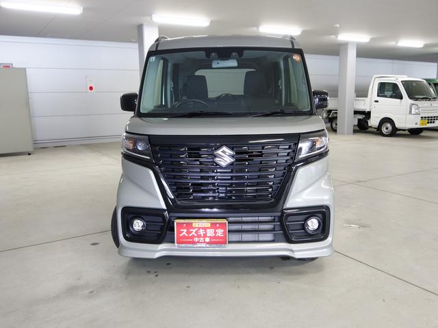 スペーシアベース ＸＦ　２型　セーフティサポート　新車保証継承　ルーフレール　ＬＥＤヘッドライト　後席右側電動スライドドア　クルーズコントロール　プッシュスタート　シートヒーター　アイドリングストップ　マット付　軽自動車　貨物車（4枚目）