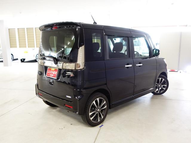 スペーシア カスタムＺターボ　セーフティーサポート全方位モニター付ナビ　認定中古車　セーフティーサポート　全方位モニター付純正８インチナビ　ビルトインＥＴＣ　社外ドラレコ　クルーズコントロール　マットバイザー付　ステアリングオーディオスイッチ　ＯＫ保証　軽自動車（6枚目）