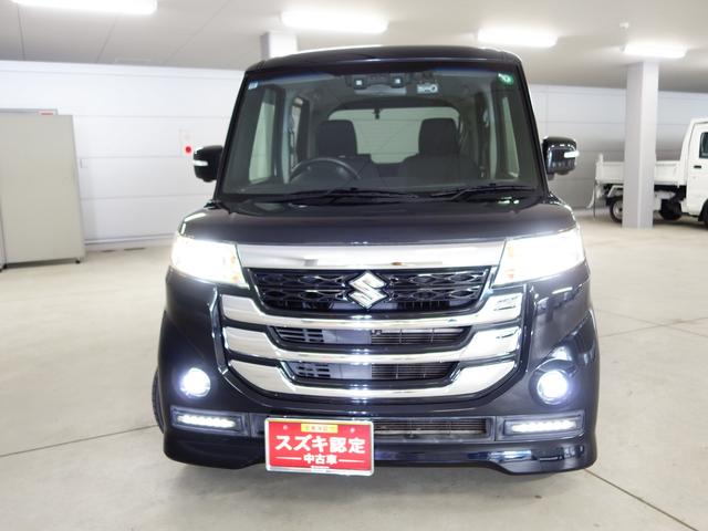 スペーシア カスタムＺターボ　セーフティーサポート全方位モニター付ナビ　認定中古車　セーフティーサポート　全方位モニター付純正８インチナビ　ビルトインＥＴＣ　社外ドラレコ　クルーズコントロール　マットバイザー付　ステアリングオーディオスイッチ　ＯＫ保証　軽自動車（58枚目）