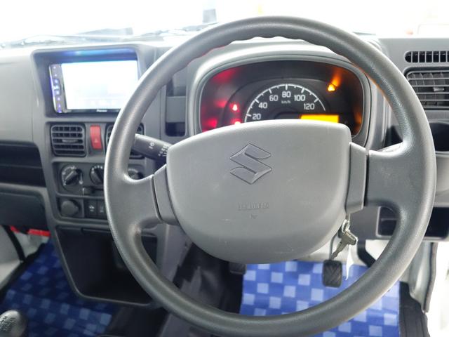 キャリイトラック KCエアコンパワステ 4型純正ディスプレイABカメラ 認定中古車 2WD  5速マニュアル セーフティーサポート 純正ディスプレイオーディオ バックカメラ フロアマットバイザー付  整備記録簿 保証書付 Ok保証 オートライト 軽自動車 貨物車(26枚目)