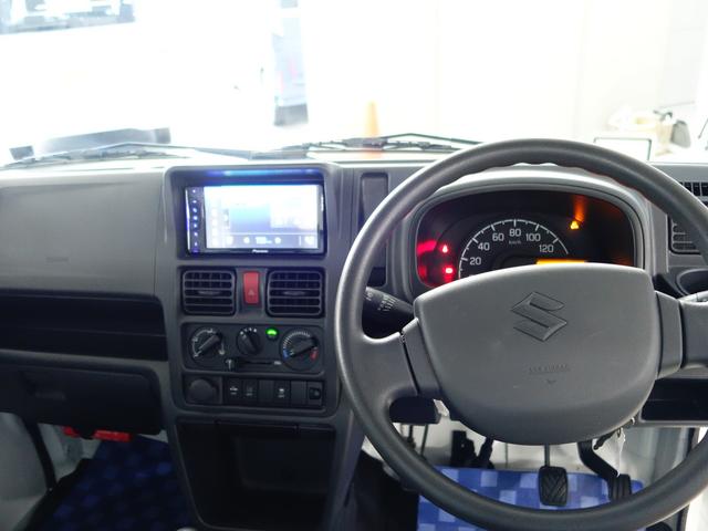 キャリイトラック KCエアコンパワステ 4型純正ディスプレイABカメラ 認定中古車 2WD  5速マニュアル セーフティーサポート 純正ディスプレイオーディオ バックカメラ フロアマットバイザー付  整備記録簿 保証書付 Ok保証 オートライト 軽自動車 貨物車(42枚目)