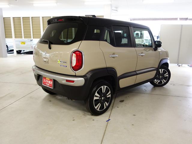 クロスビー HYBRID MZ 4型ブラウンアクセントP 新車保証継承 認定中古車 屋根黒ツートン ブラウンアクセントP セーフティーサポート リヤパーキングセンサー フロアマット付 ステレオレス仕様 クルーズコントロール パドルシフト シートヒーター 新車保証継承(7枚目)