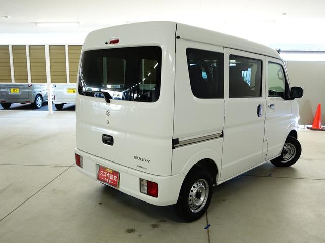 エブリイ PA 5型2WD AGS セーフティーサポート 新車保証継承 認定中古車 セーフティーサポート リヤパーキングセンサー 2WD AGS車 AMFMラジオ オートライト リヤスモークガラス フロアマット 新車保証継承(8枚目)