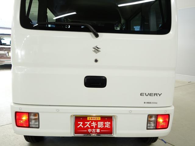 エブリイ PA 5型2WD AGS セーフティーサポート 新車保証継承 認定中古車 セーフティーサポート リヤパーキングセンサー 2WD AGS車 AMFMラジオ オートライト リヤスモークガラス フロアマット 新車保証継承(53枚目)