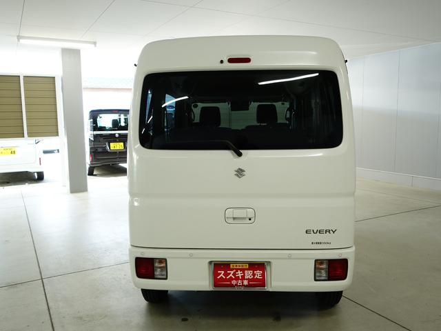 エブリイ JOIN 6型4WD LEDヘッド セーフティーサポート 認定中古車 4WD セーフティーサポート リヤパーキングセンサー LEDヘッド キーレスプッシュスタート ステレオレス仕様 アイドリングストップ 新車保証継承 軽自動車 貨物車(6枚目)