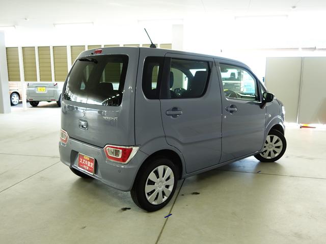 ワゴンＲ ＦＸ　４型　４ＷＤ　　ＣＤステレオ　フロアマット　認定中古車　４ＷＤ　　セーフティーサポート　リヤパーキングセンサー　フロアマット　リヤスモークガラス　キーレスプッシュスタート　　純正ＣＤステレオ　オートエアコン　新車保証継承（8枚目）