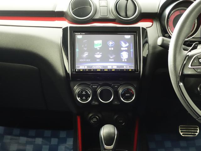スイフトスポーツ ベースグレード全方位カメラ付ナビ６ＡＴＥＴＣＯＫ保証　認定中古車　セーフティサポート　全方位カメラ付純正８インチナビ　ビルトインＥＴＣ車載器　マットバイザー　６ＡＴ　シートヒーター　ワンオーナー　禁煙車　整備記録簿　新車保証書　ターボ車　ＯＫ保証（10枚目）