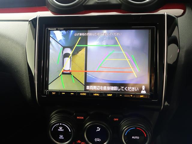 スイフトスポーツ ベースグレード全方位カメラ付ナビ６ＡＴＥＴＣＯＫ保証　認定中古車　セーフティサポート　全方位カメラ付純正８インチナビ　ビルトインＥＴＣ車載器　マットバイザー　６ＡＴ　シートヒーター　ワンオーナー　禁煙車　整備記録簿　新車保証書　ターボ車　ＯＫ保証（54枚目）