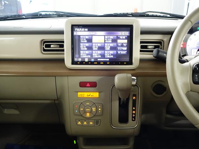 アルトラパン Ｘ　３型屋根白ツートン全方位モニター付ドラレコ　ＯＫ保証　認定中古車　セーフティーサポート　リヤパーキングセンサー　屋根白ツートン　全方位モニター付純正８インチナビ　前後ドライブレコーダー　シートヒーター　ＨＩＤヘッドライト　フロアマットバイザー付　軽自動車（27枚目）