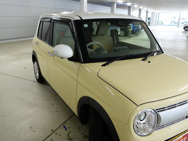 アルトラパン Ｘ　３型屋根白ツートン全方位モニター付ドラレコ　ＯＫ保証　認定中古車　セーフティーサポート　リヤパーキングセンサー　屋根白ツートン　全方位モニター付純正８インチナビ　前後ドライブレコーダー　シートヒーター　ＨＩＤヘッドライト　フロアマットバイザー付　軽自動車（53枚目）