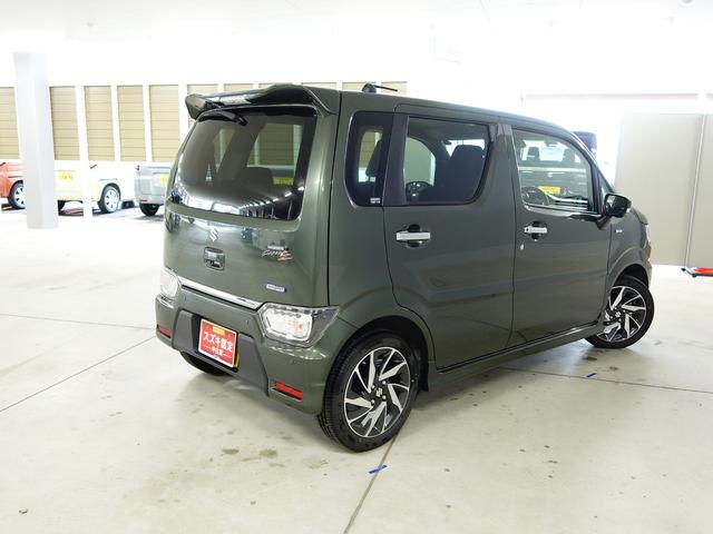 ワゴンＲカスタムＺ カスタムＺ　ＨＹＢＲＩＤ　ＺＴ　３型全方位モニディスプレイＡ　認定中古車　ターボ車　全方位モニター付純正ディスプレイオーディオ　ヘッドアップディスプレイ　パドルシフト　クルーズコントロール　フロアマット付　スズキコネクト対応　軽自動車（10枚目）