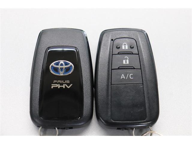 プリウスPHV S AW クルコン インテリキー キーフリー LEDランプ AC100V電源 ワンオーナー車 盗難防止システム サイドエアバック 記録簿 パワーウィンドウ パワーステアリング ABS エアコン エアバッグ(36枚目)