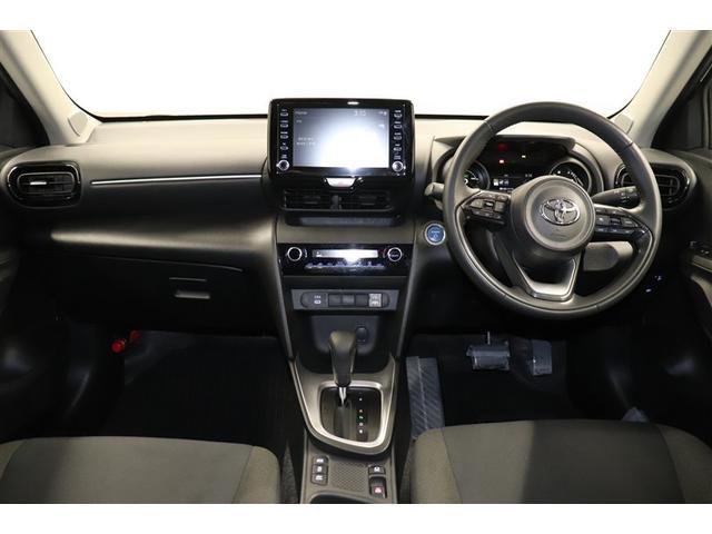 ヤリスクロス ハイブリッドＧ　ＴＳＳ　イモビライザー　バックモニタ－　記録簿有　エアコン　インテリキー　パワーウィンド　Ｗエアバック　オートクルーズ　メディアプレイヤー接続　キーフリー　横滑防止装置　サイドエアバッグ　エアバッグ（3枚目）