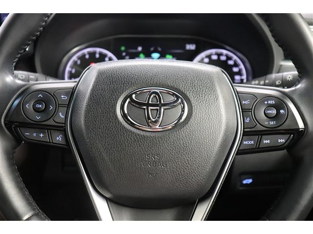 ハリアー Z 運転席パワーシート 地デジ 横滑防止装置 リアビューカメラ ヘッドライトLED アルミホイール 点検記録簿 Wエアバッグ キーレス ドラレコ付き スマートキ- サイドエアバッグ エアコン ナビ&TV(6枚目)