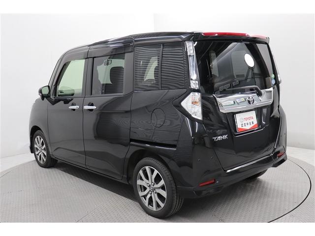 タンク カスタムG-T スマキ- 地上デジタル アルミホイル 踏み間違い防止装置 両側電動ドア LEDヘッドライト クルコン リアカメラ 横滑り防止装置 ETC ウォークスルー キーレス TVナビ オートエアコン DVD(4枚目)