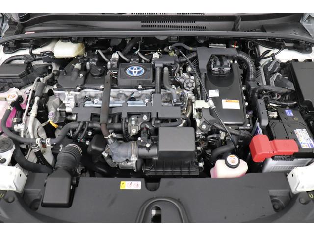 カローラ ハイブリッド G-X ワンオーナー フルセグ メモリーナビ メディアプレイヤー接続 バックモニター ETC 衝突回避 ペダル踏み間違い 車線逸脱警報 ブラインドスポットモニタ 横滑り防止 LEDヘッドライト フルエアロ(19枚目)