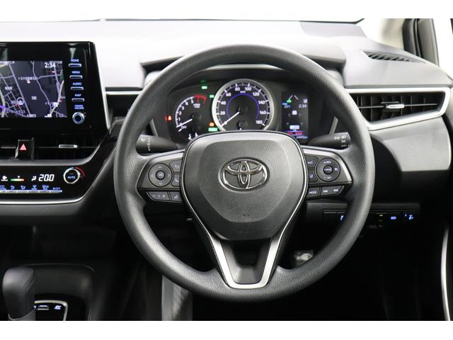 カローラ ハイブリッド G-X ワンオーナー フルセグ メモリーナビ メディアプレイヤー接続 バックモニター ETC 衝突回避 ペダル踏み間違い 車線逸脱警報 ブラインドスポットモニタ 横滑り防止 LEDヘッドライト フルエアロ(27枚目)
