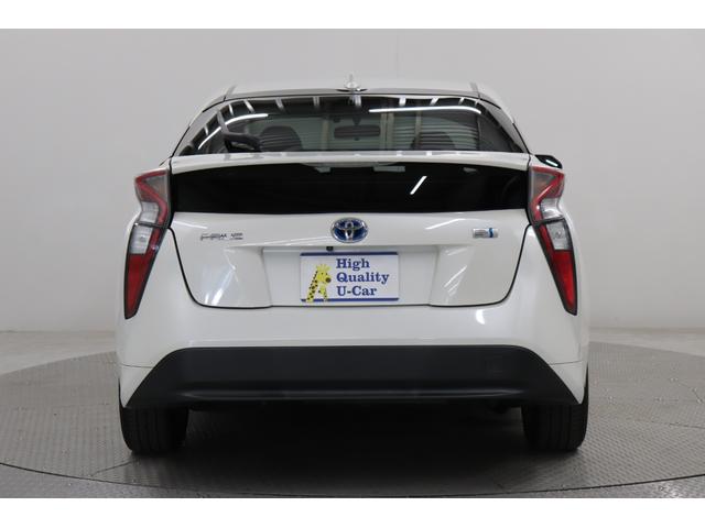 プリウス S ワンオーナー フルセグ メモリーナビ メディアプレイヤー接続CD/DVD再生 バックモニター ETC 純正アルミホイール フロントスポイラー LEDヘッドライト イモビライザ アイドリングストップ(8枚目)