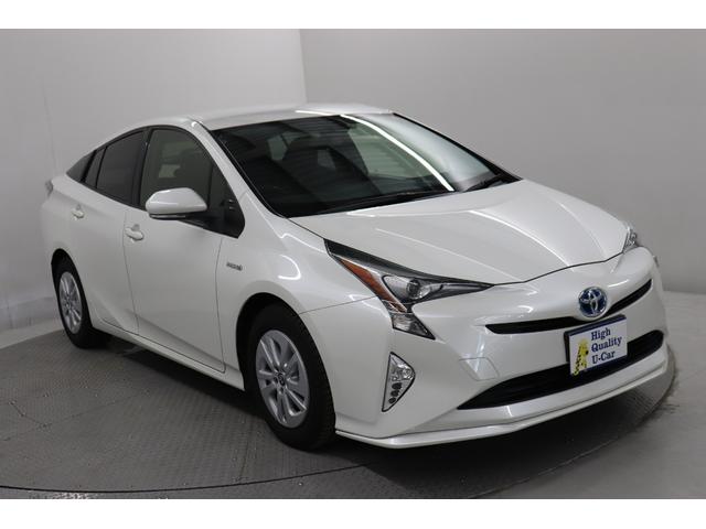 プリウス S ワンオーナー フルセグ メモリーナビ メディアプレイヤー接続CD/DVD再生 バックモニター ETC 純正アルミホイール フロントスポイラー LEDヘッドライト イモビライザ アイドリングストップ(11枚目)