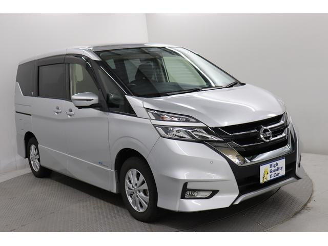 セレナ ハイウェイスター DVD再生機能 横滑り防止 ABS 地デジTV 寒冷地仕様車 両側オートスライドドア パワーウィンドウ レーンアシスト 盗難防止装置 ワンオーナー車 インテリキー ブルートゥース 前後ソナー ナビTV(11枚目)