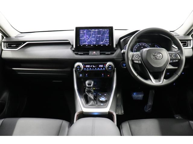 RAV4 ハイブリッドG ワンオーナー ムーンルーフ フルセグ メモリーナビ メディアプレイヤー接続 バックモニター ETC2.0 パワーシート フルエアロ 純正AW ブラインドスポットモニタ LEDヘッドライト 車線逸脱警報(3枚目)