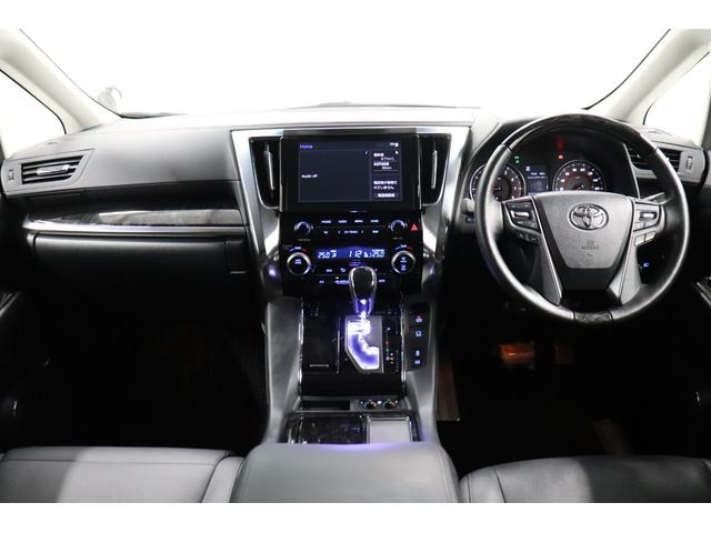 アルファード 2.5S Cパッケージ 両電動ドア 電動トランク レーダクルーズ コーナーセンサ オートLED 電格ミラー Bモニタ レーンキープ オットマン 地デジ 1オーナー DVD再生可能 パノラマルーフ シートクーラー シートヒータ(3枚目)