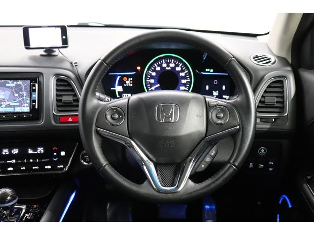 ヴェゼル ハイブリッドＺ　ワンオーナー　フルエアロ　ローダウン　社外マフラー　社外サス　純正アルミホイール　フルセグ　メモリーナビ　メディアプレイヤー接続　ＣＤ／ＤＶＤ再生　ドライブレコーダ　バックモニタ　ＥＴＣ　本革シート（26枚目）