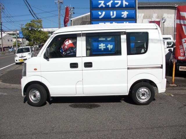 エブリイ PA ハイルーフ 両側スライドドア インパネオートマ 荷室ガラス保護棒 エンジンオイル・オイル・オイルフィルター・ワイパーゴム・バッテリー新品交換お渡し(4枚目)