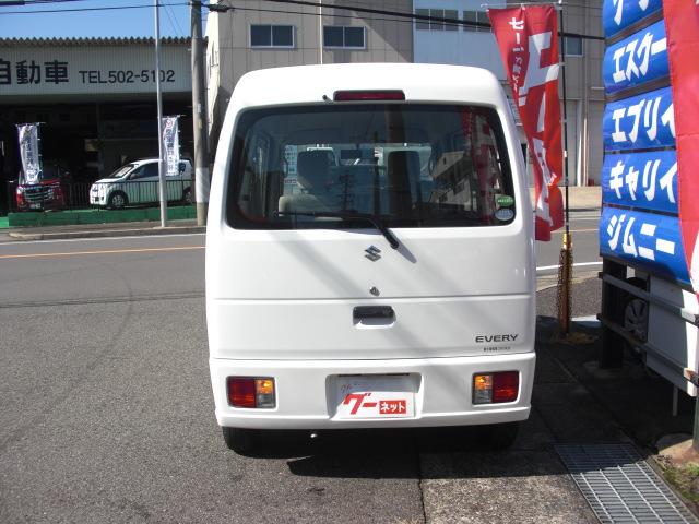 エブリイ PA ハイルーフ 両側スライドドア インパネオートマ 荷室ガラス保護棒 エンジンオイル・オイル・オイルフィルター・ワイパーゴム・バッテリー新品交換お渡し(6枚目)