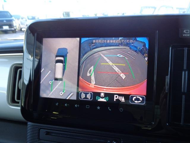 ワゴンRスマイル ハイブリッドX 純正ナビ 全方位モニター シートヒーター ステアリングリモコン LEDヘッドライト フォグランプ 衝突被害軽減システム 走行距離無制限1年保証付き(3枚目)