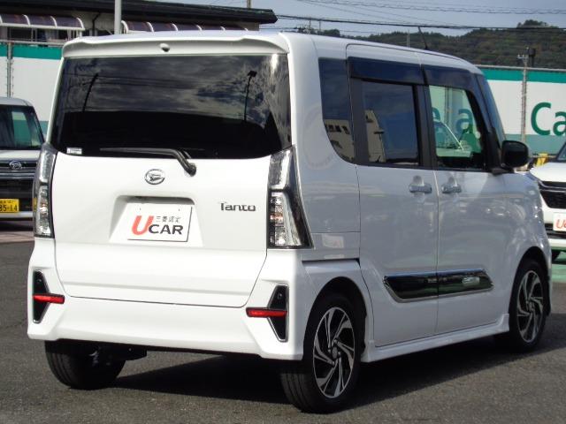 タント カスタムRSスタイルセレクション ターボ ナビ バックカメラ クルーズコントロール シートヒーター ステアリングリモコン 衝突被害軽減システム LEDヘッドライト 両側電動スライドドア 走行距離無制限1年保証付き(3枚目)