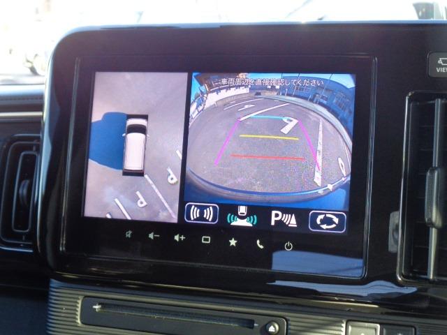 ワゴンRスマイル ハイブリッドS 2トーンルーフパッケージ装着車 純正ナビ 全方位モニター ステアリングリモコン シートヒーター 両側電動スライドドア クルーズコントロール 走行距離無制限1年保証付き(3枚目)